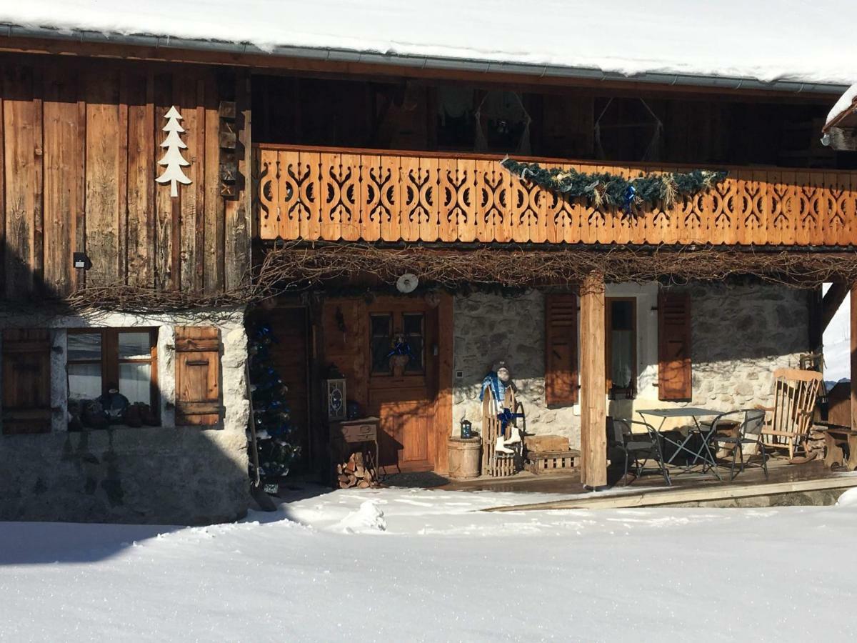 Ferienwohnung Les Sapins Blancs Vacheresse Exterior foto