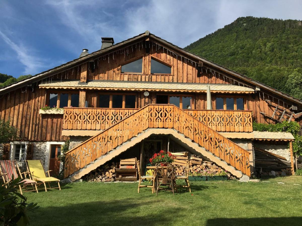 Ferienwohnung Les Sapins Blancs Vacheresse Exterior foto