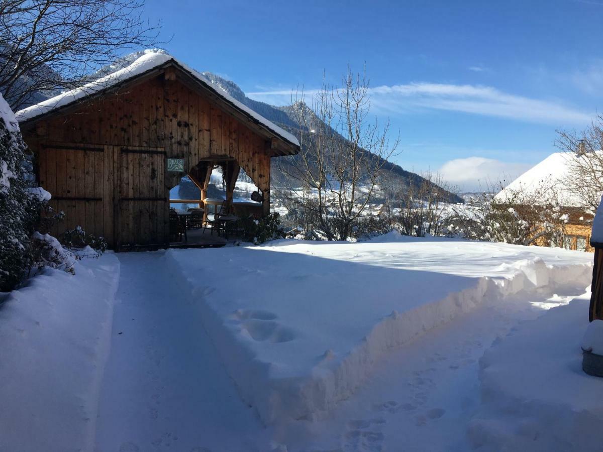 Ferienwohnung Les Sapins Blancs Vacheresse Exterior foto