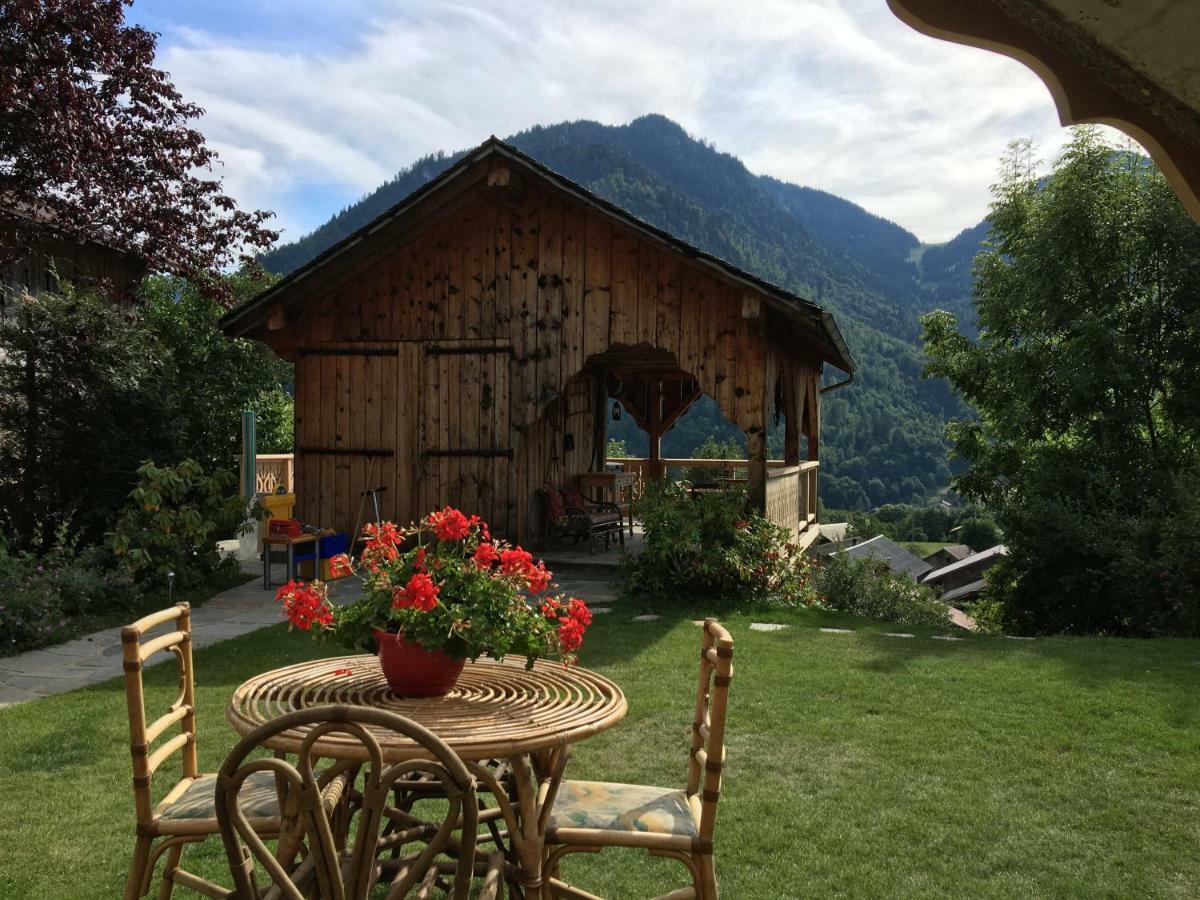 Ferienwohnung Les Sapins Blancs Vacheresse Exterior foto