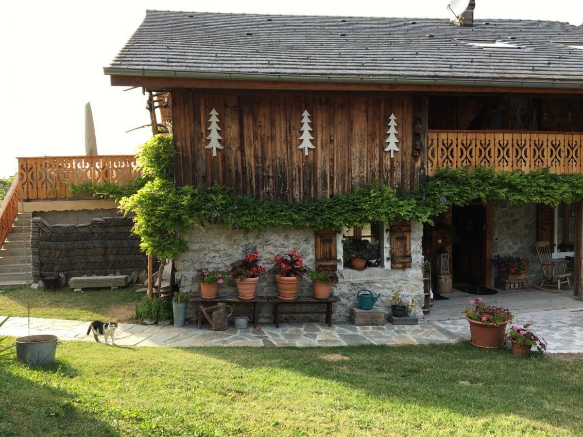 Ferienwohnung Les Sapins Blancs Vacheresse Exterior foto